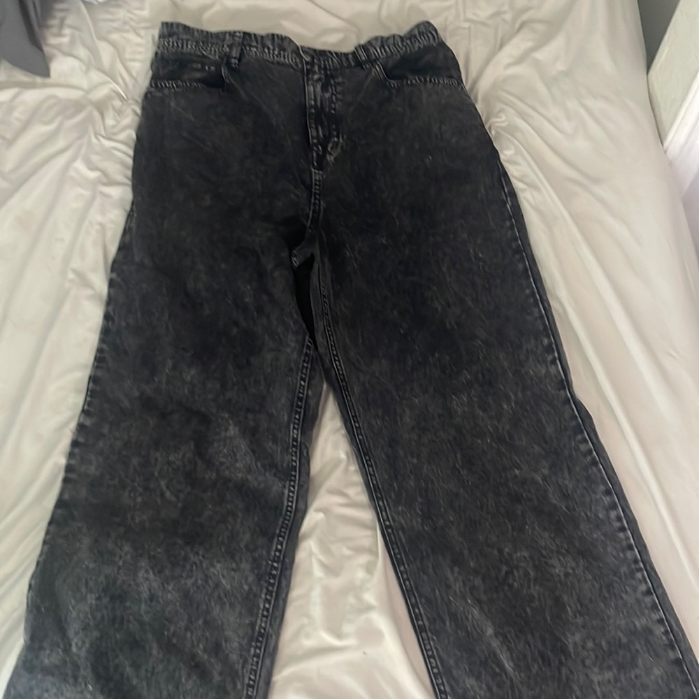 BDG Big Jack sz34 Urban Outfitters Black Washed Jeans